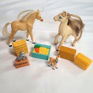 Fisher Price Loving Family Pony Horse Doll Mixed Lot of 8 Pieces